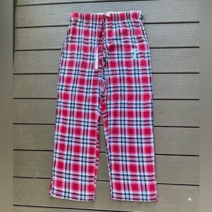 Philadelphia PHILLIES PJ PANTS RED PLAID EMBROIDERED “P” size L BRAND NEW